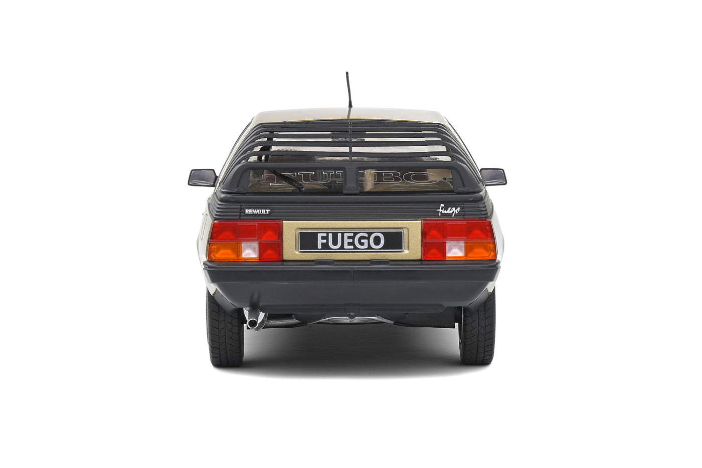 Solido : 1980 Renault Fuego Turbo-Sepia Die-Cast Scale Model (1:18)