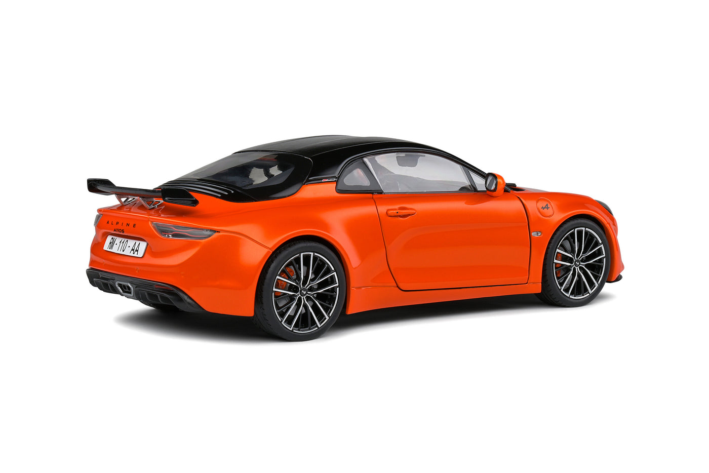 Solido : Alpine A110 S Pack Aero- Orange Fire Die-Cast Scale Model