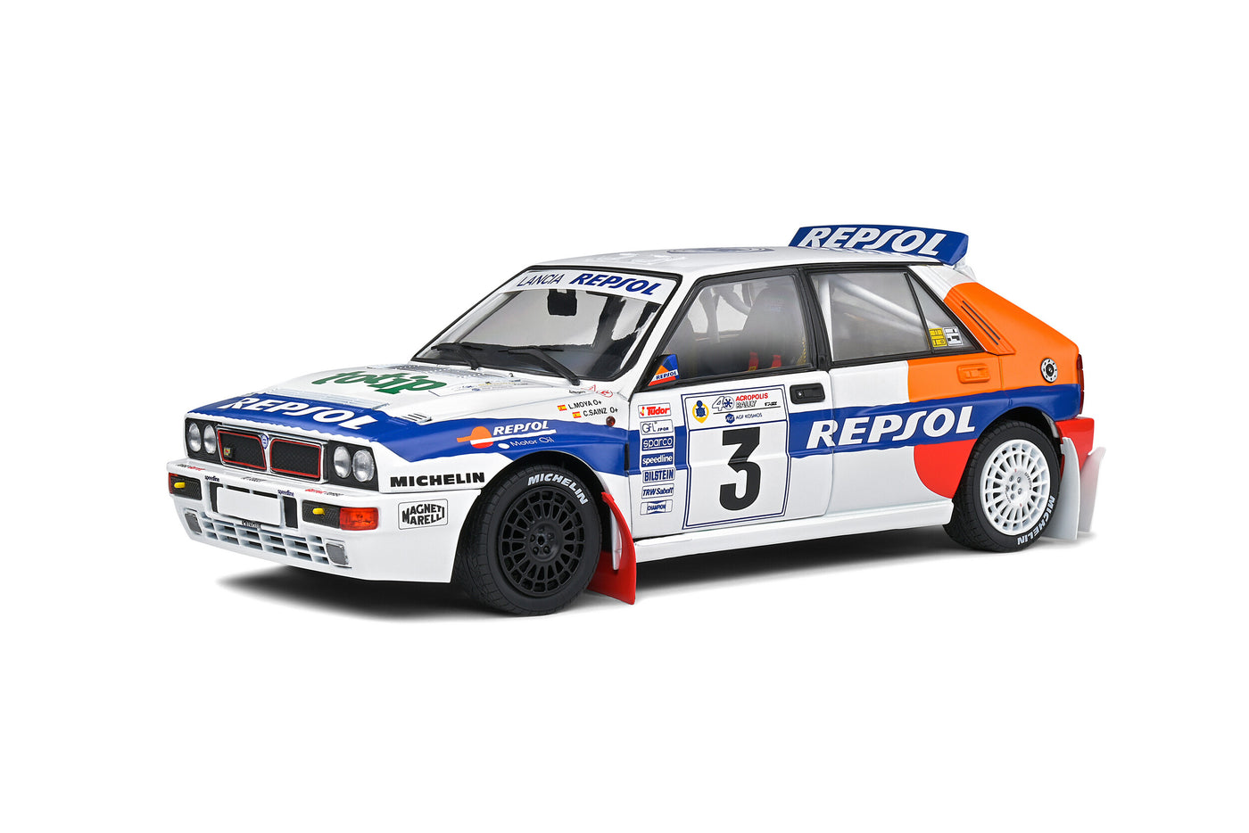 Solido: Lancia Delta HF Integrale – Acropolis Rally – 1993 – #3 C.SAINZ/L.MOYA (1:18)