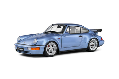 Solido: Porsche 911 (964) Turbo – Horizon Blue Metallic – 1990 (Scale 1:18)