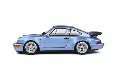 Solido: Porsche 911 (964) Turbo – Horizon Blue Metallic – 1990 (Scale 1:18)