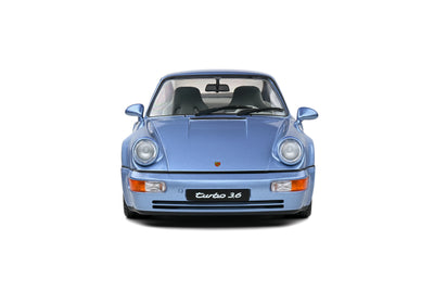 Solido: Porsche 911 (964) Turbo – Horizon Blue Metallic – 1990 (Scale 1:18)