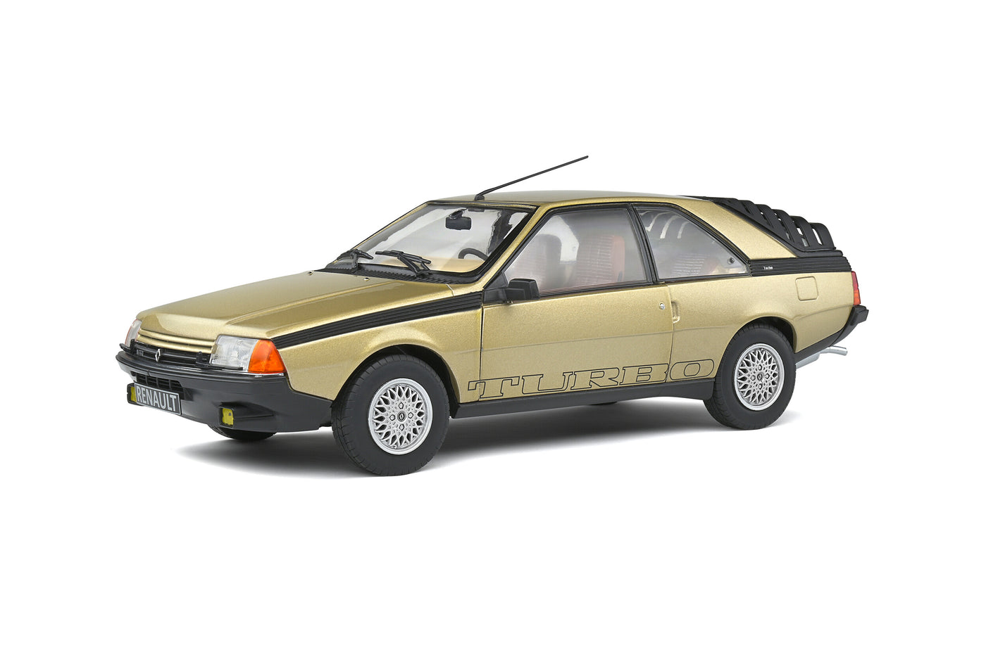 Solido : 1980 Renault Fuego Turbo-Sepia Die-Cast Scale Model (1:18)