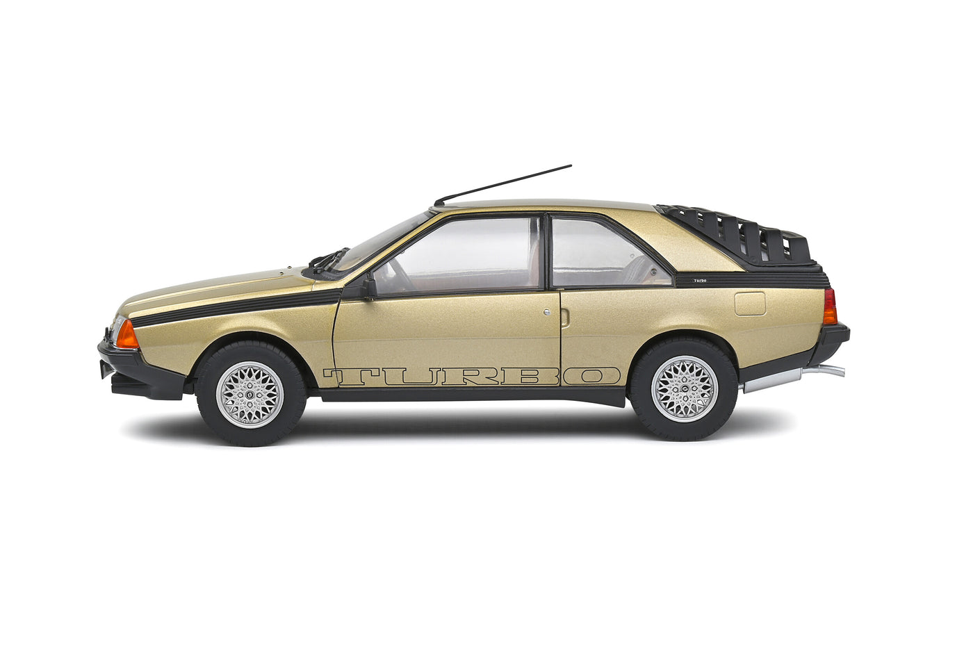 Solido : 1980 Renault Fuego Turbo-Sepia Die-Cast Scale Model (1:18)