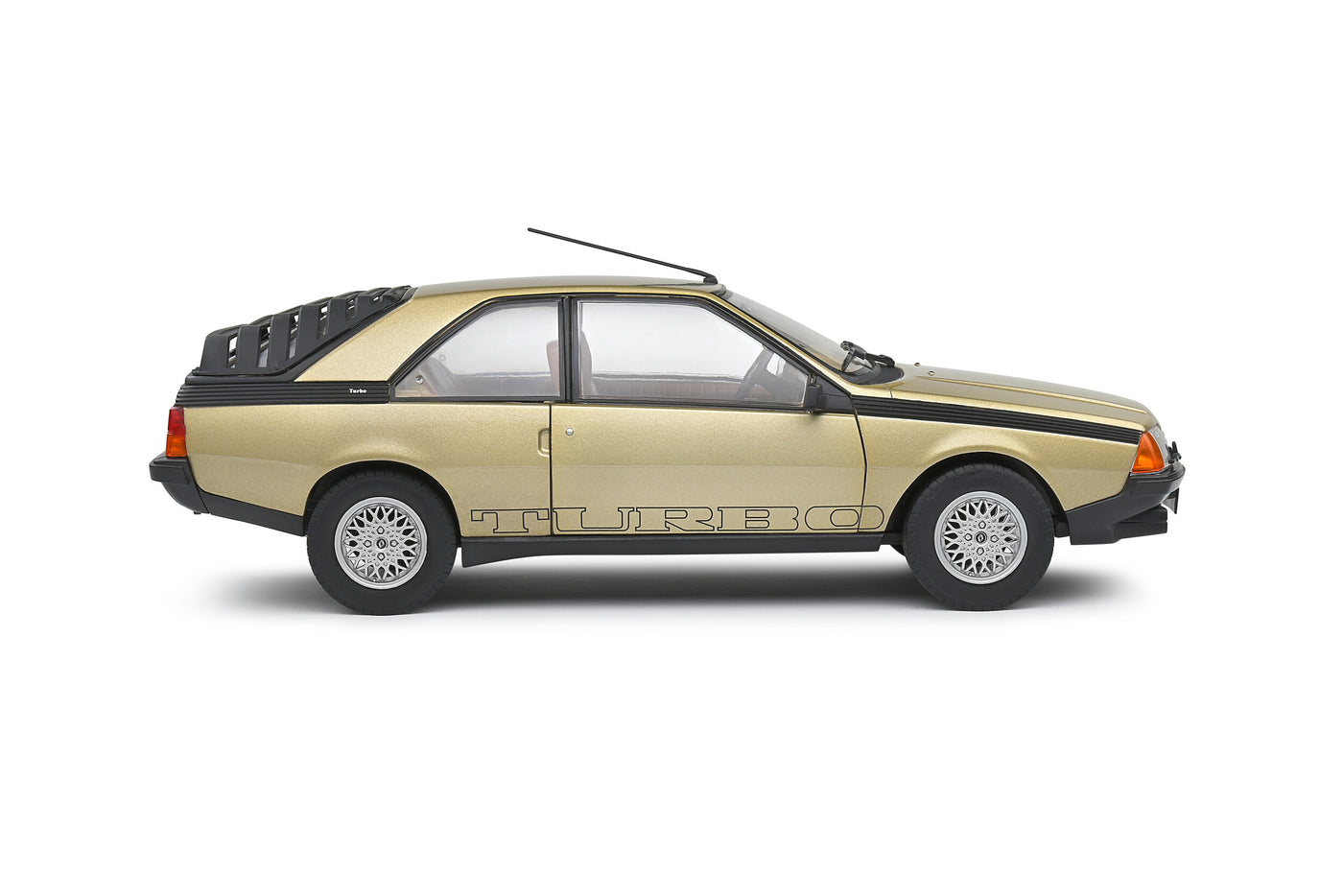 Solido : 1980 Renault Fuego Turbo-Sepia Die-Cast Scale Model (1:18)