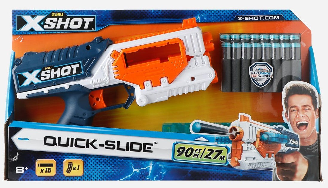 Quick Slide X SHOT ZURU Krazy Caterpillar