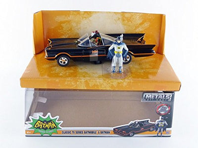 Classic Tv Series Batmobile & Batman (1:24 Scale) | Jada Toys