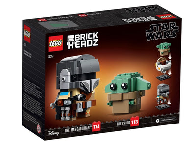 LEGO Star Wars Brick Headz #75317 : The Mandalorian™ & the Child