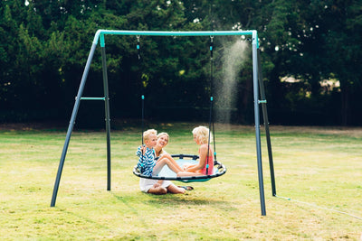 Metal Nest Swing With Mist Feature | Plum®