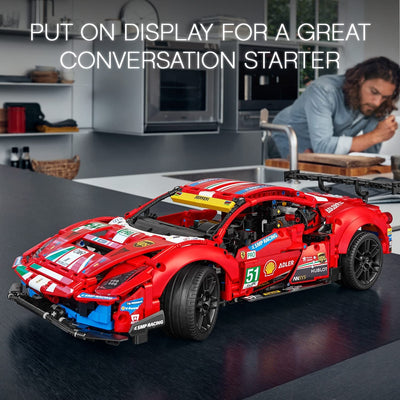 Ferrari 488 GTE “AF Corse #51”: 1682 PCS - Technic™  | LEGO®