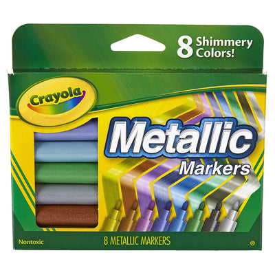 Crayola Metallic Markers, 8 Count | Crayola