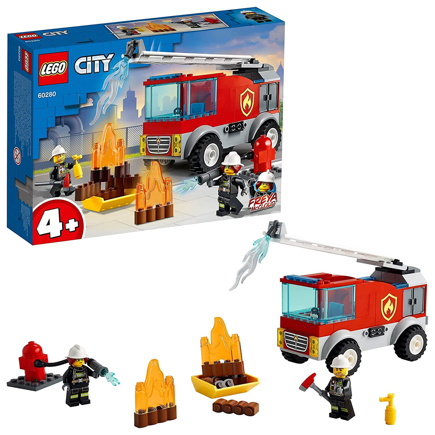 LEGO City # 60280 - Fire Ladder Truck