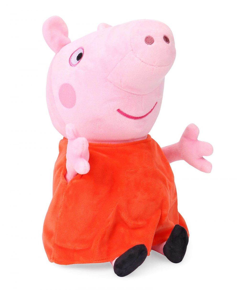 Peppa Pig Plush - 19 cm Soft Toy Hanging (Orange) | Peppa Pig