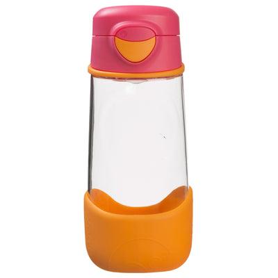 Spout Drink Bottle: 450ml - Pink Orange | b.box