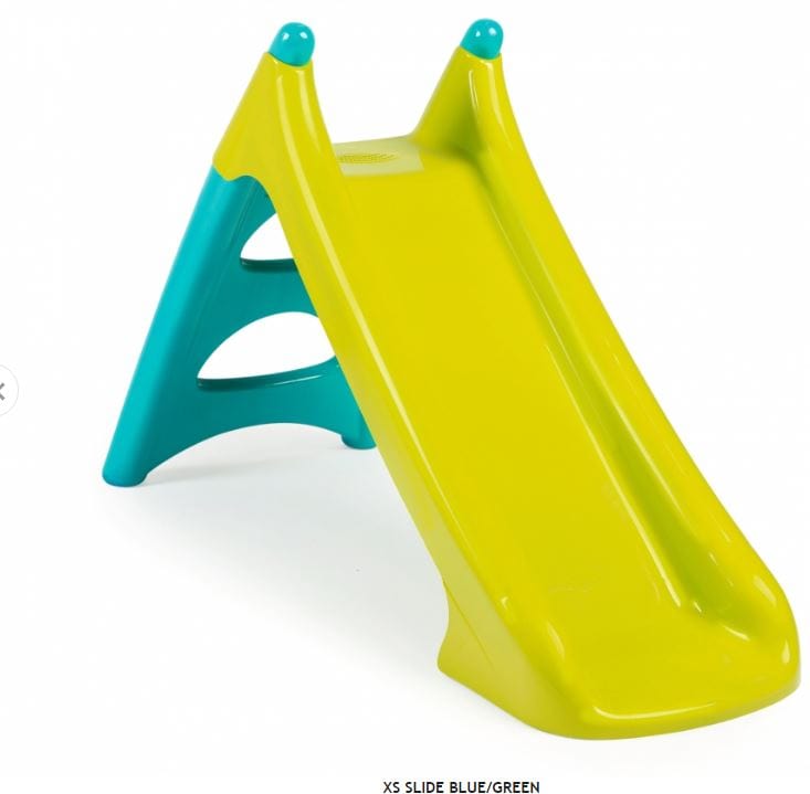 XS Slide Blue/Green | Smoby by Smoby, France Indoor & Outdoor Play Equipments