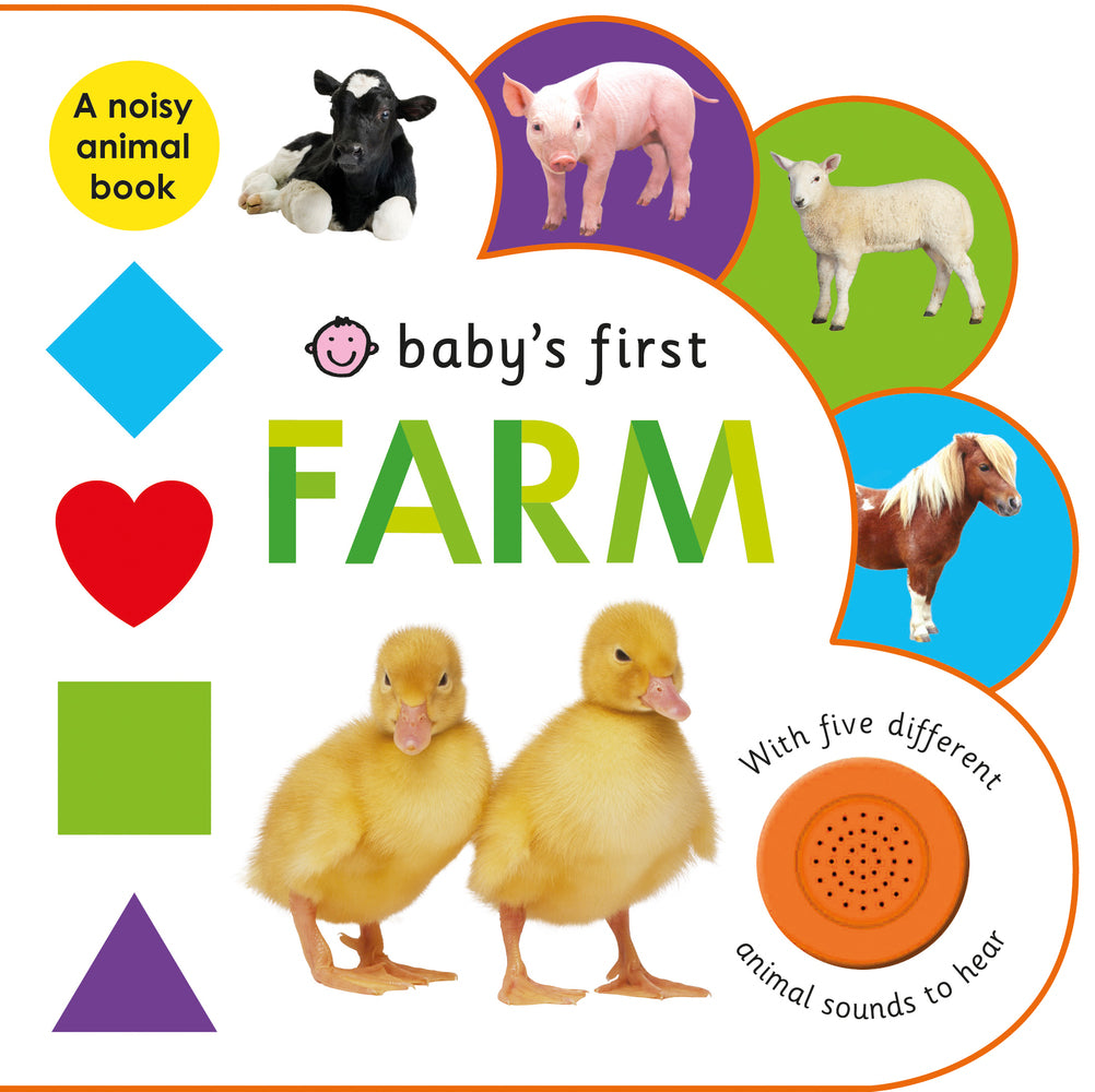Baby's First Sound Book: Farm - Board Book | Priddy Books