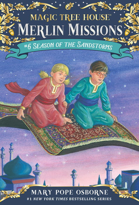 #6 Season of the Sandstorms: Magic Tree House Merlin Missions – Paperback | Mary Pope Osborne