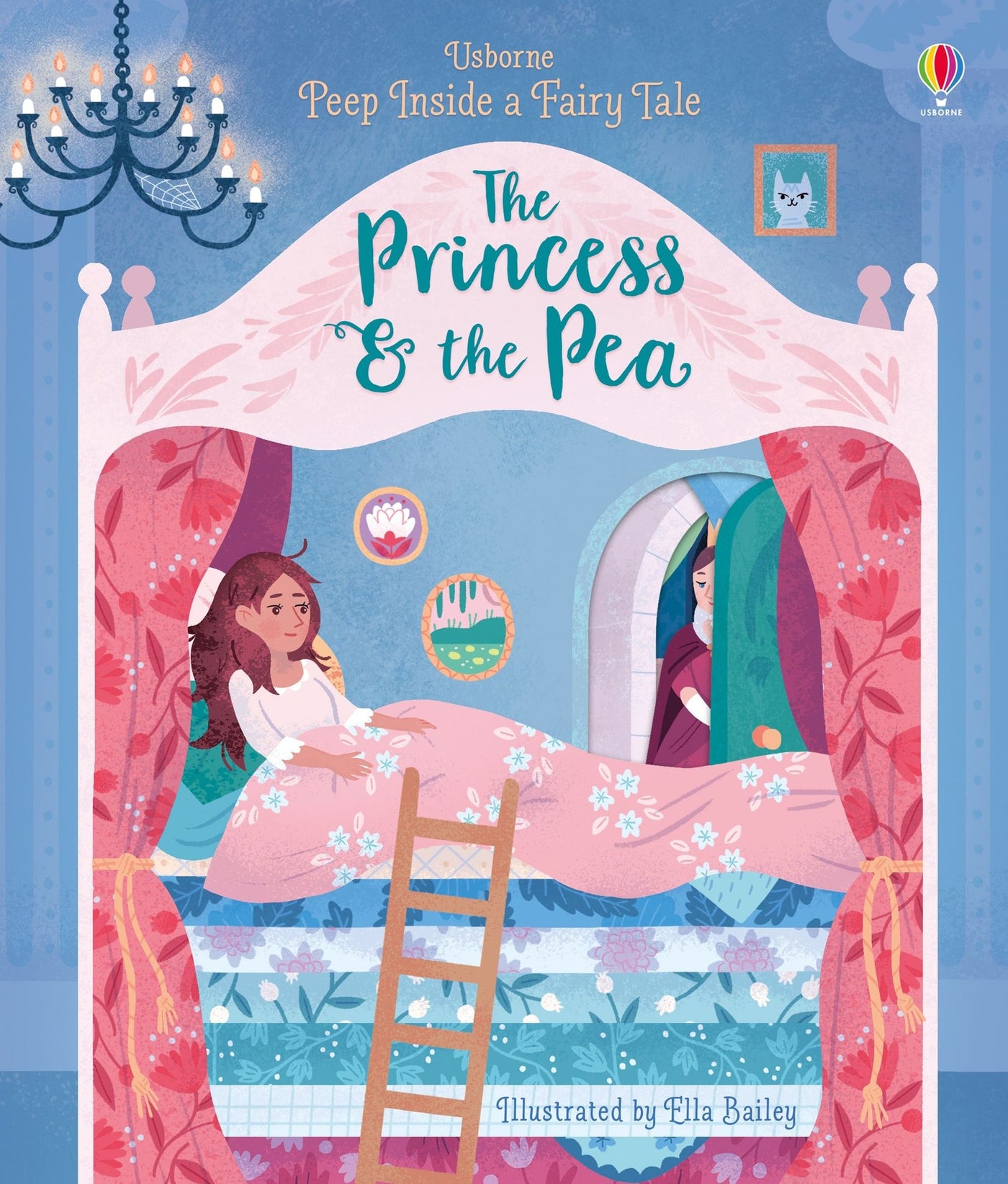 Peep Inside a Fairy Tale The Princess and the Pea - Board Book | Usborne Books