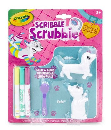 Scribble Scrubbie: Pets Dog & Cat | Crayola