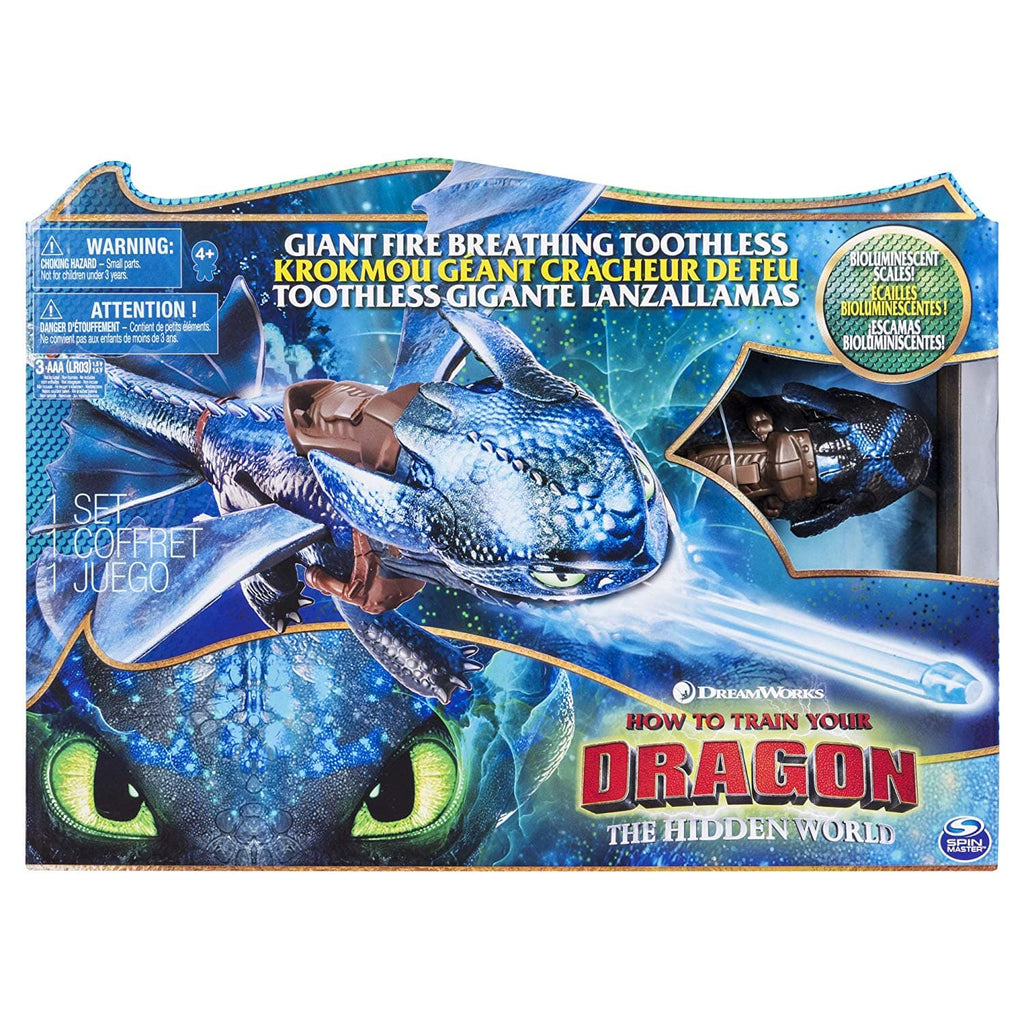 Giant Fire Breathing Toothless | How To Train Your Dragon