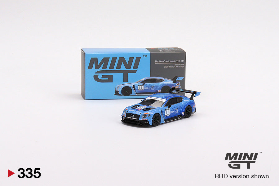 Bentley Continental GT3 #11 2020 Total 24 Hrs of Spa - 1:64 | Mini GT