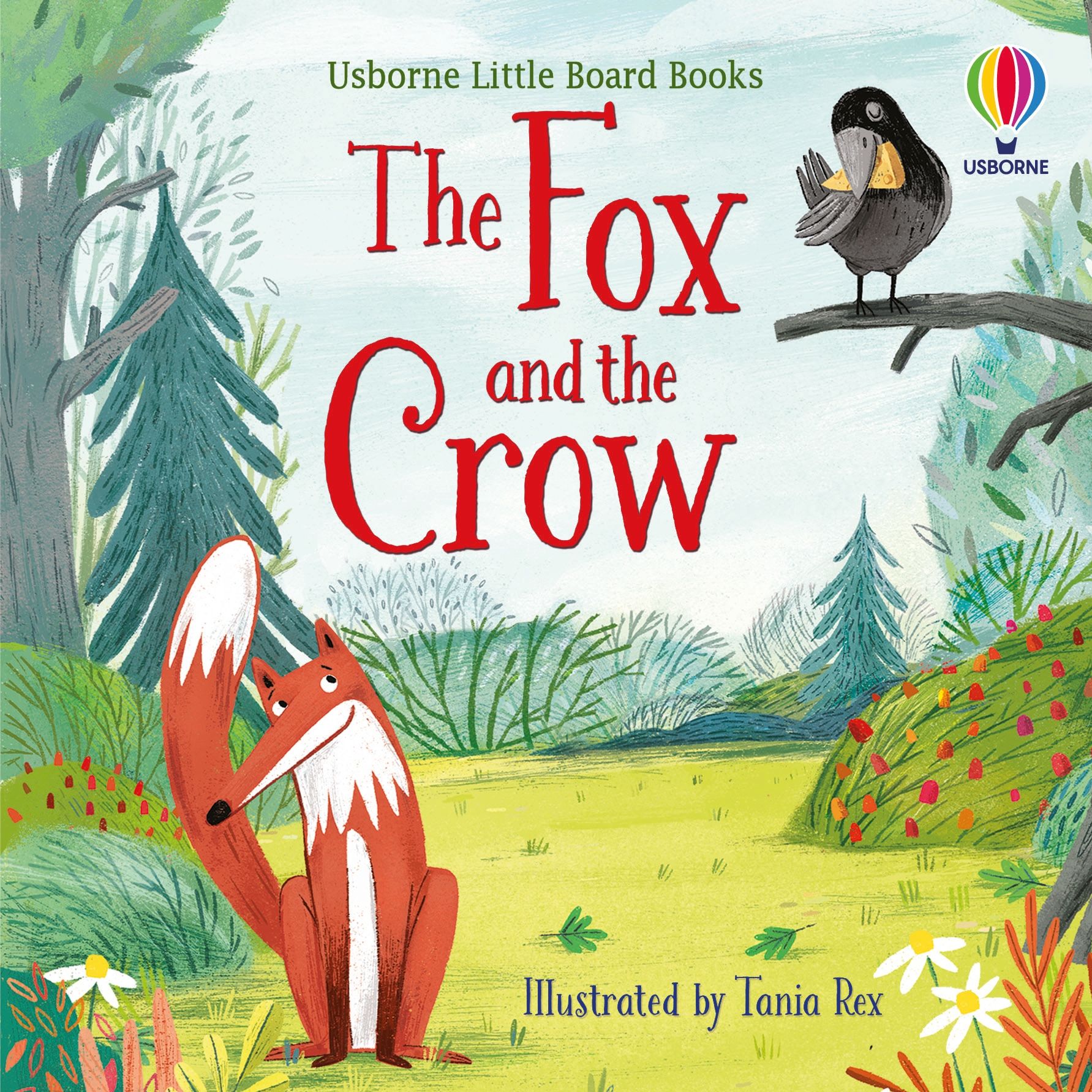 The Fox and the Crow - Board Book | Usborne – Krazy Caterpillar