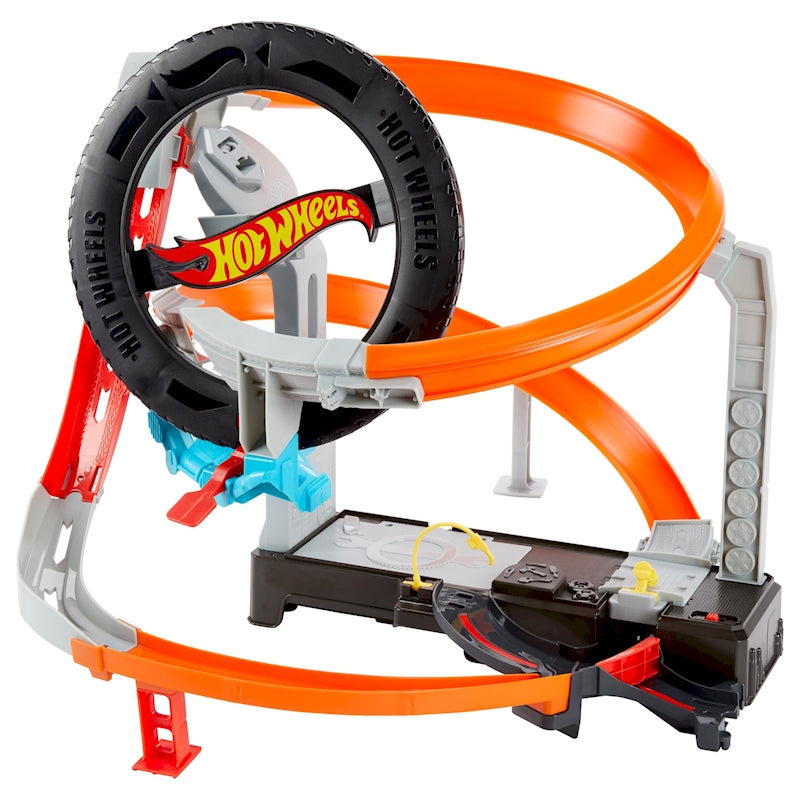 Hyper-Boost Tire Shop Play Set | Hot Wheels®