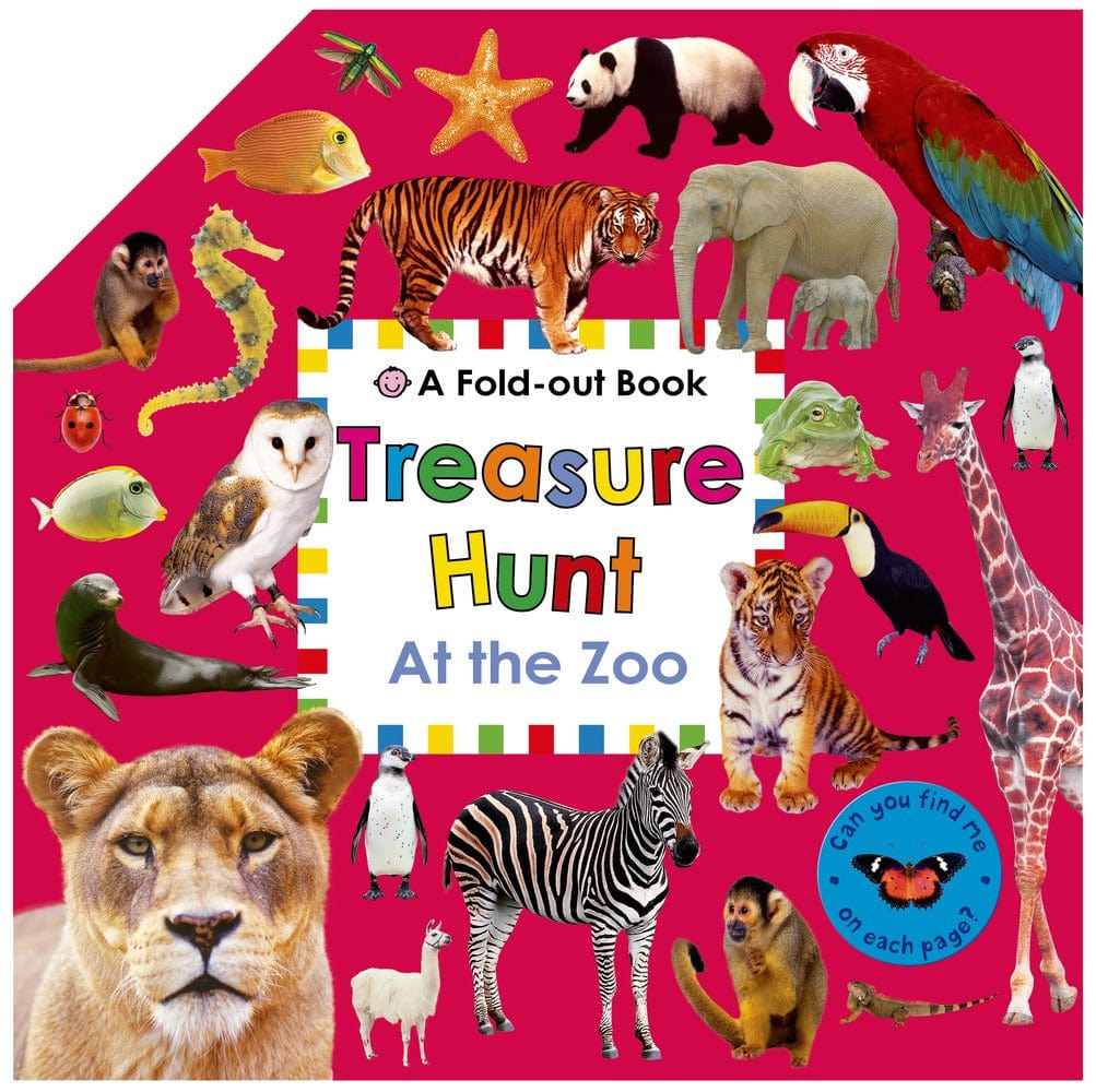 Treasure Hunt: At the Zoo - Board Book | Priddy Books by Priddy Books Book