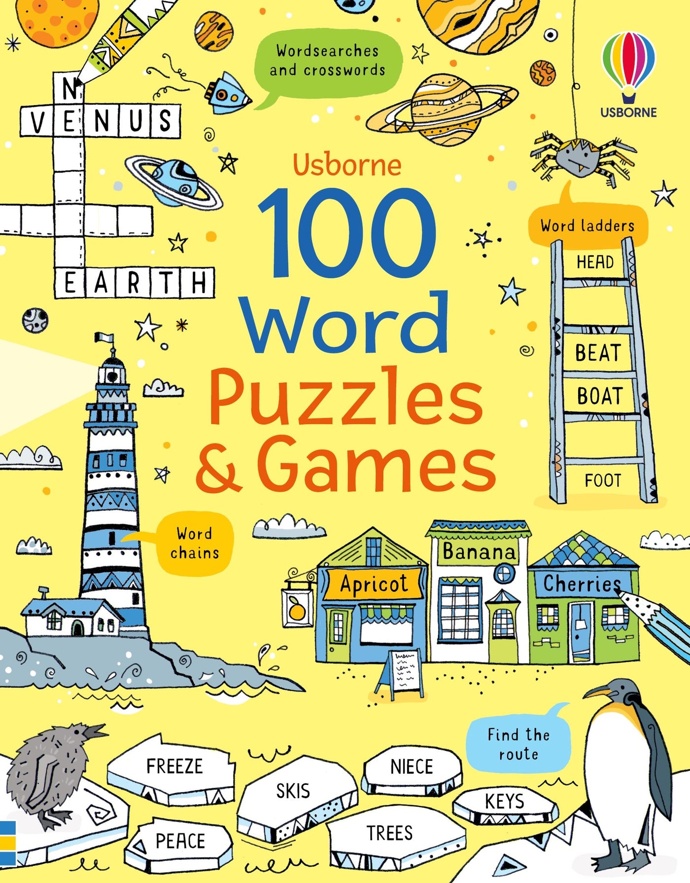 100 Word Puzzles and Games - Paperback | Usborne