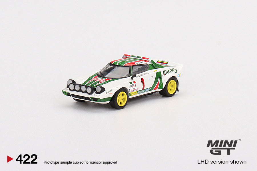Lancia Stratos HF 1977 Rally MonteCarlo Winner #1 - 1:64 | Mini GT