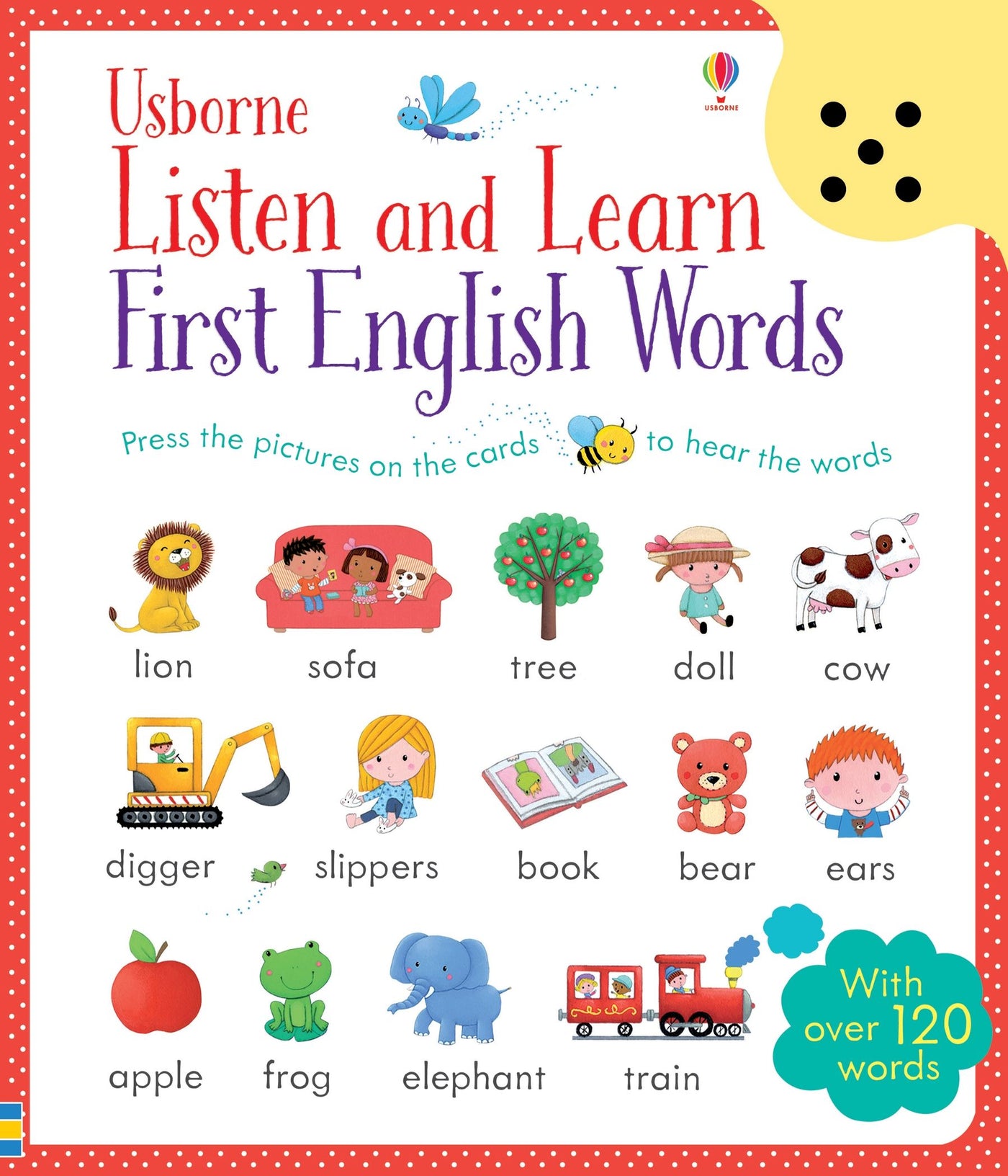 Listen and Learn First English Words - Hardcover | Usborne