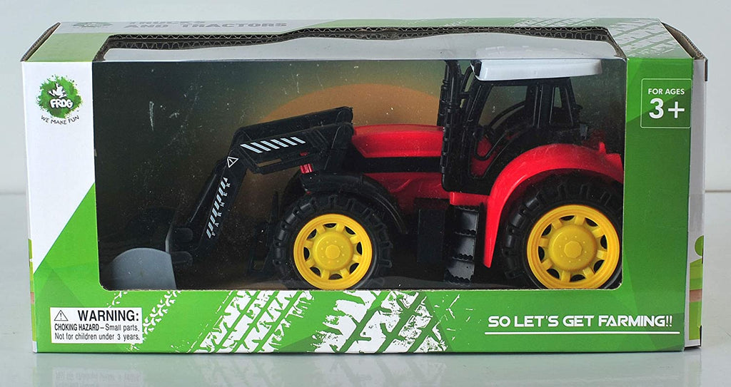 Earth Moving Tractor - Red | Frog