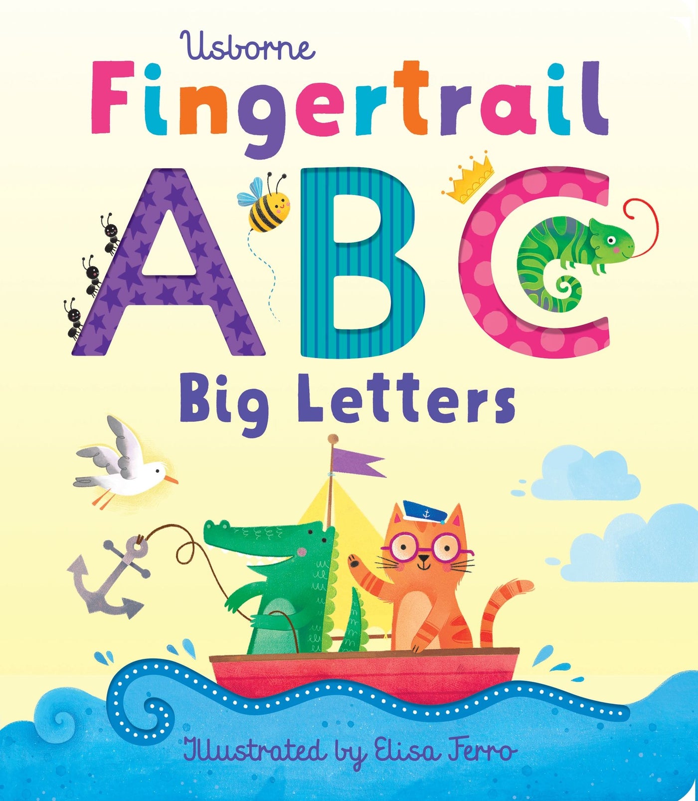 Fingertrail ABC Big Letters - Board Book | Usborne