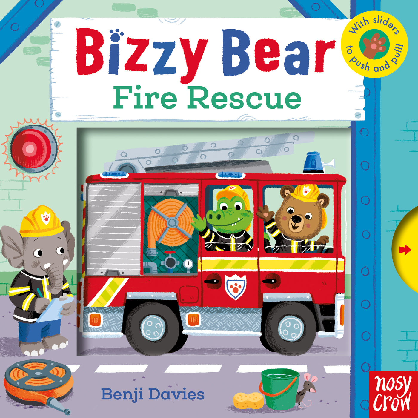 Bizzy Bear: Fire Rescue - Board Book | Nosy Crow