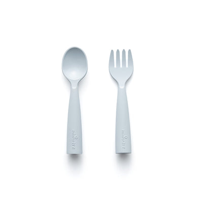 Cutlery Fork & Spoon Set - Blue | Miniware