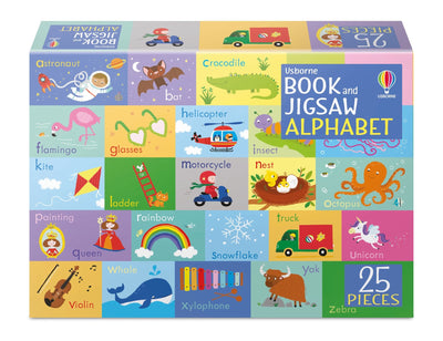 Alphabet: Book and Jigsaw - Paperback | Usborne Books
