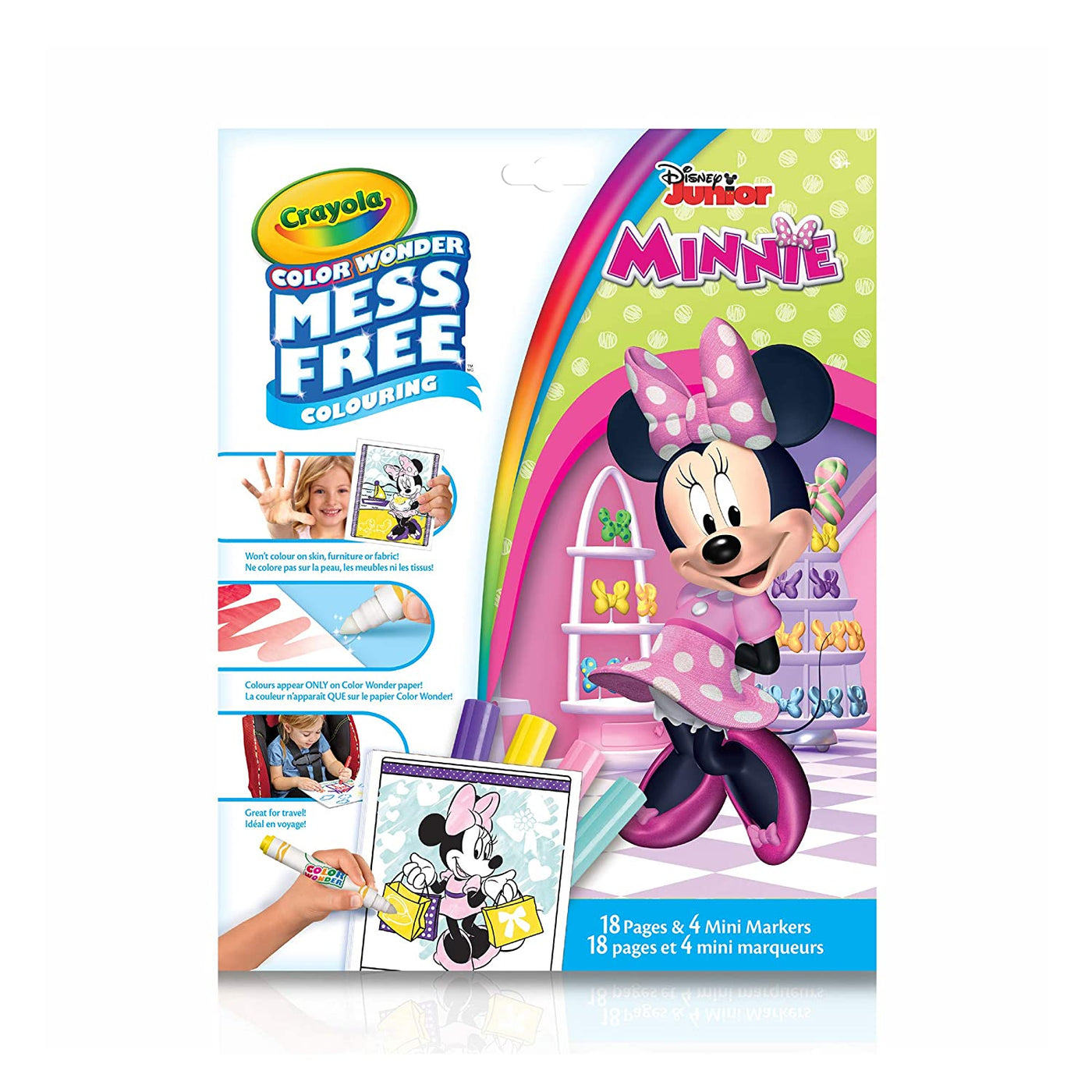 Disney Junior: Minnie - Color Wonder Mess Free Colouring | Crayola