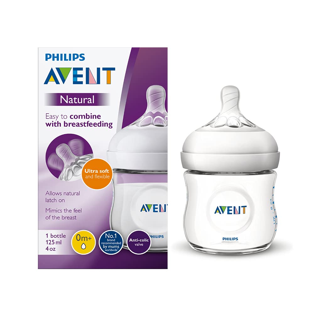 Natural 125ml Single Bottle: Anti Colic - SCF030/10 | Philips Avent