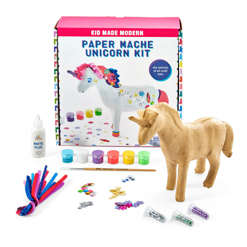 Paper Mache Unicorn Kit | Kid Made Modern