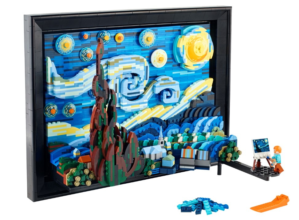 LEGO Ideas 21333 : Vincent van Gogh - The Starry Night