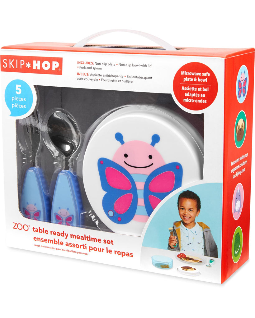 ZOO Table Ready Mealtime Set - Butterfly | Skip Hop