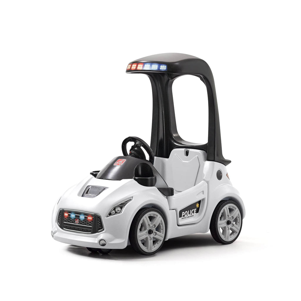 Turbo Coupe Foot to Floor Rideon (White) | Step2