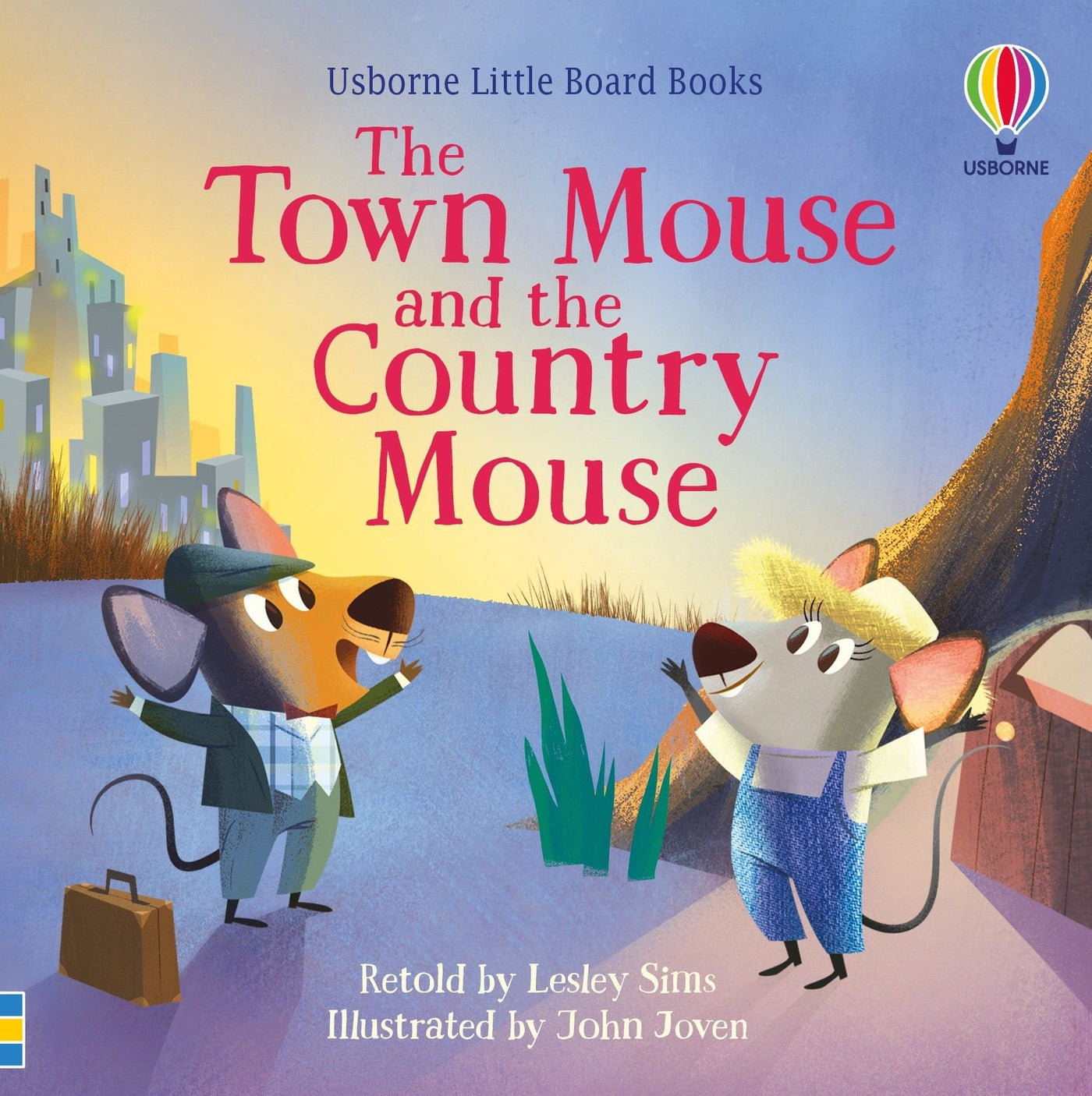 The Town Mouse and the Country Mouse - Board Book | Usborne