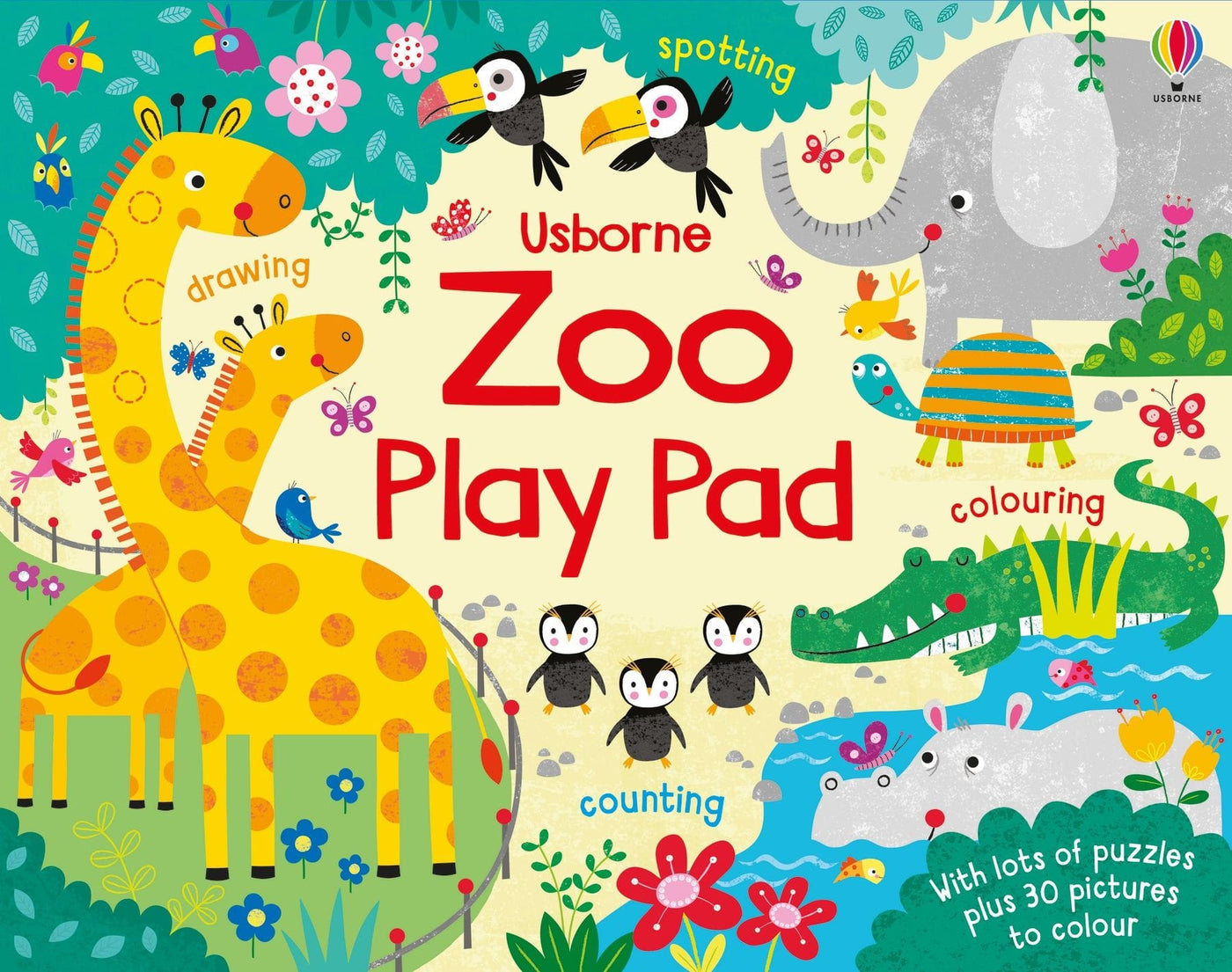 Zoo Play Pad - Paperback | Usborne by Usborne Books UK Book