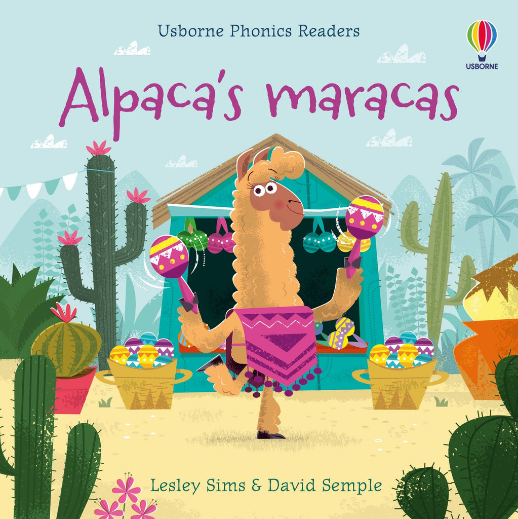 Alpaca's Maracas - Phonics Readers | Usborne Books