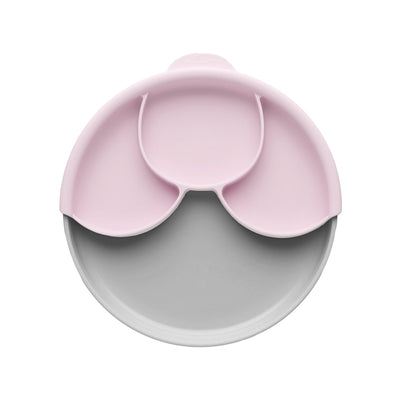 Healthy Meal Plate Set - Grey Pink | Miniware