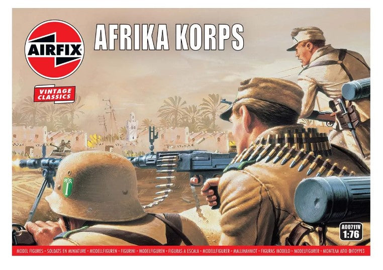 A00711V WWII Afrika Corps Scale Model Kits (1:76) | Airfix