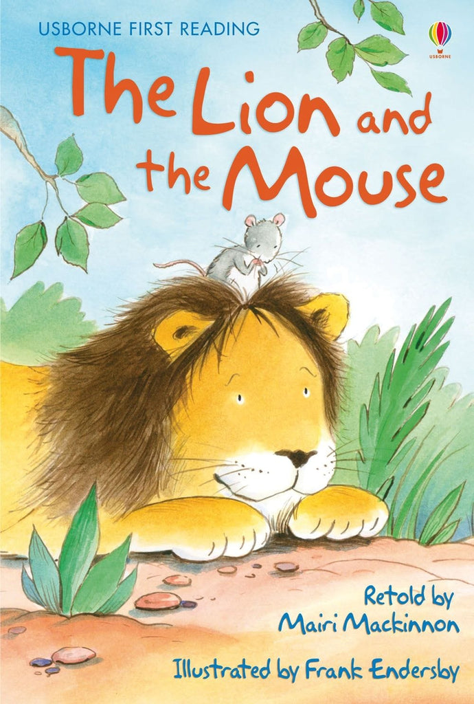 The Lion and The Mouse: First Reading Level 1 - Paperback | Usborne Books