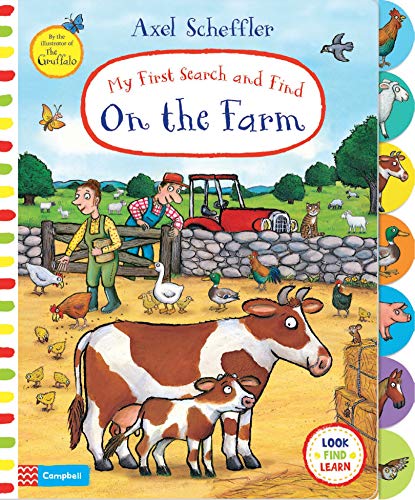 My First Search and Find: On the Farm - Board Book | Campbell Books