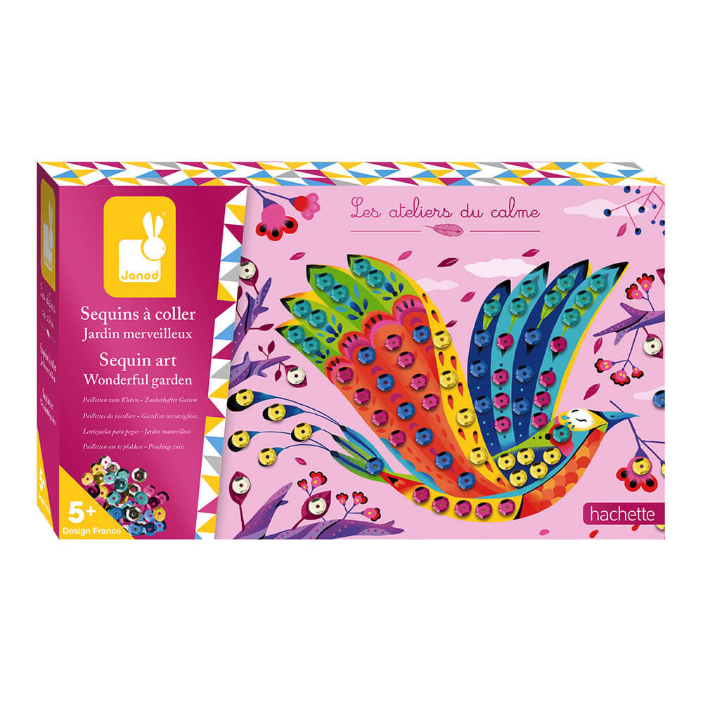 Sequin Art Wonderful Garden | Janod